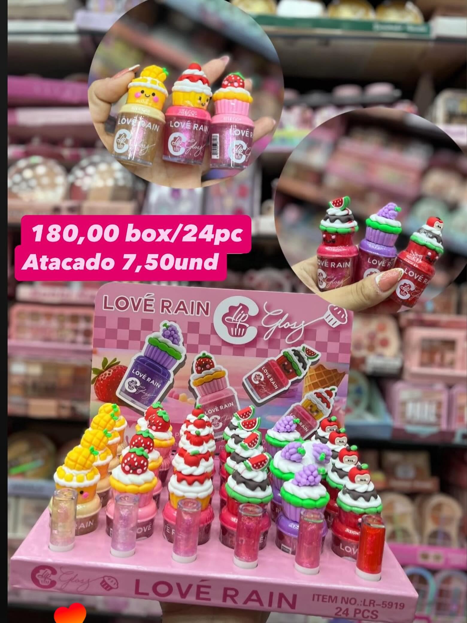 Lip Gloss Cupcake Love Rain LR-5919