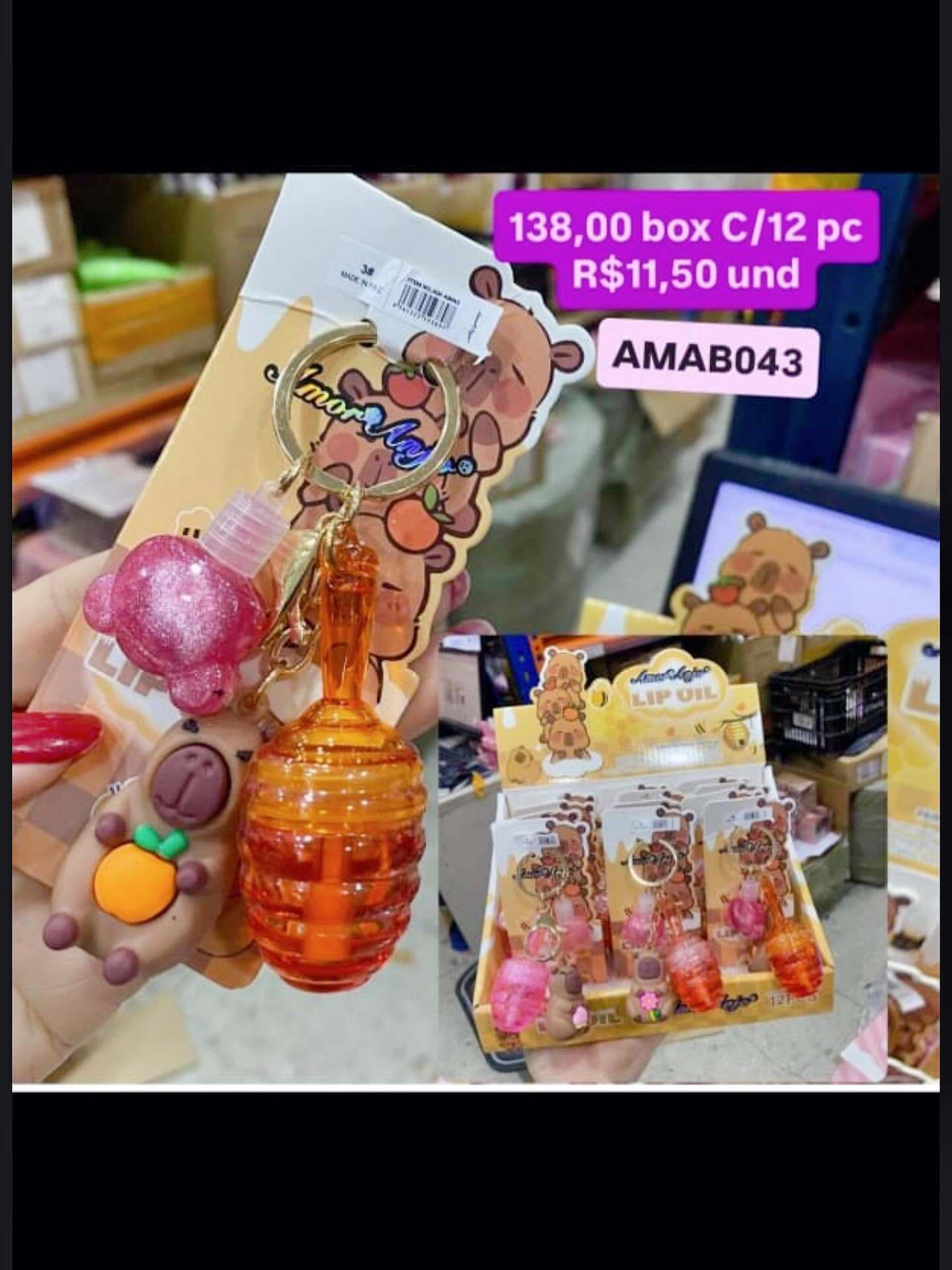 Lip Oil com Chaveiro AMAB043
