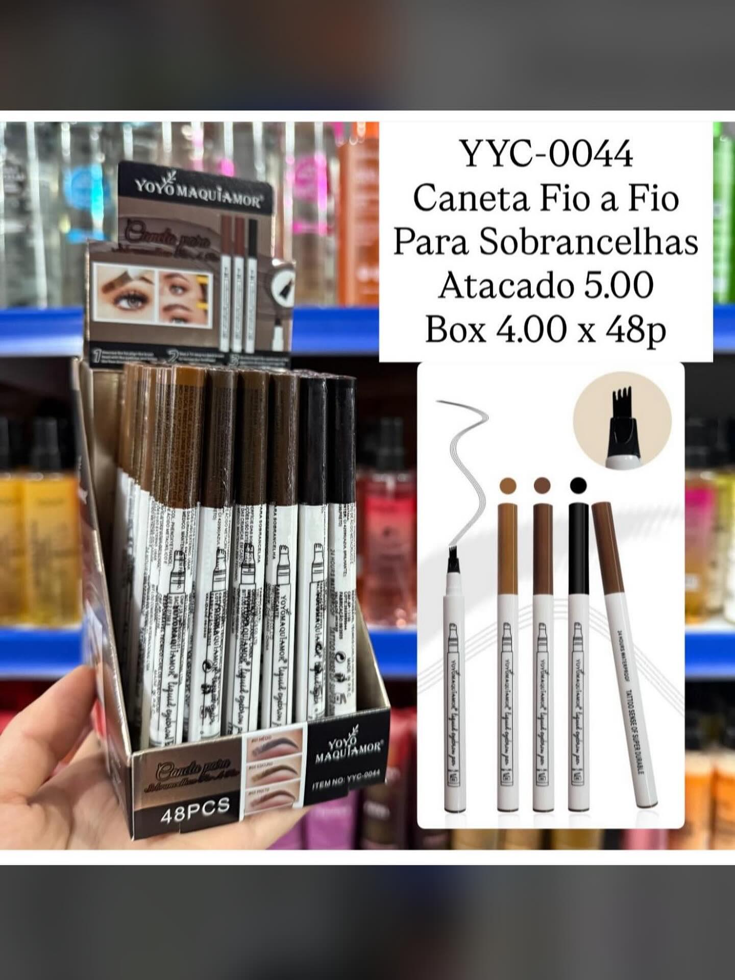 Caneta Fio a Fio para Sobrancelhas Yoyo Maquiamor YYC-0044