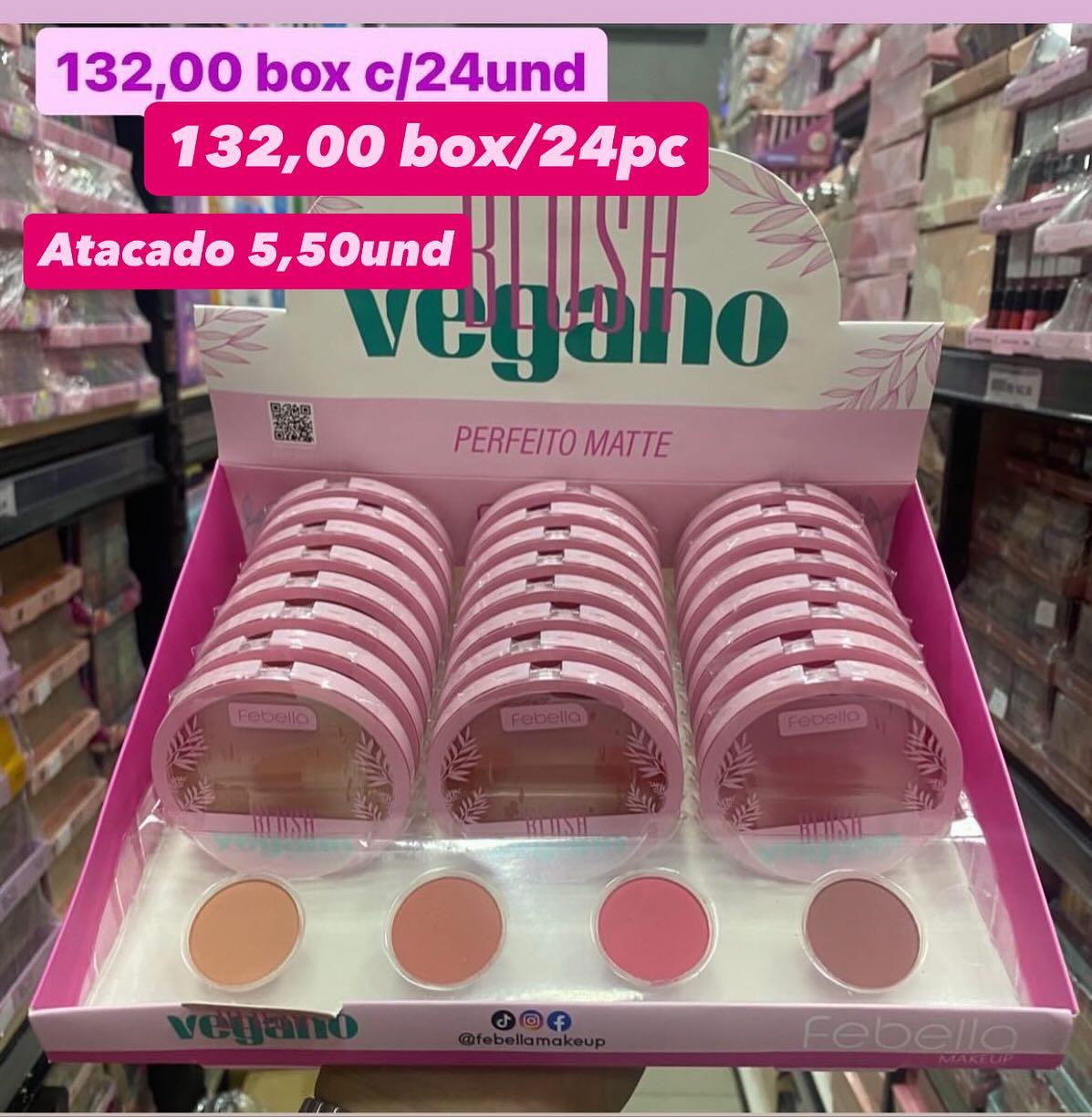 Blush Vegano Perfeito Matte Febella