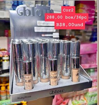 Base Líquida Oh My Skin! Glow Ruby Rose — Cor 2