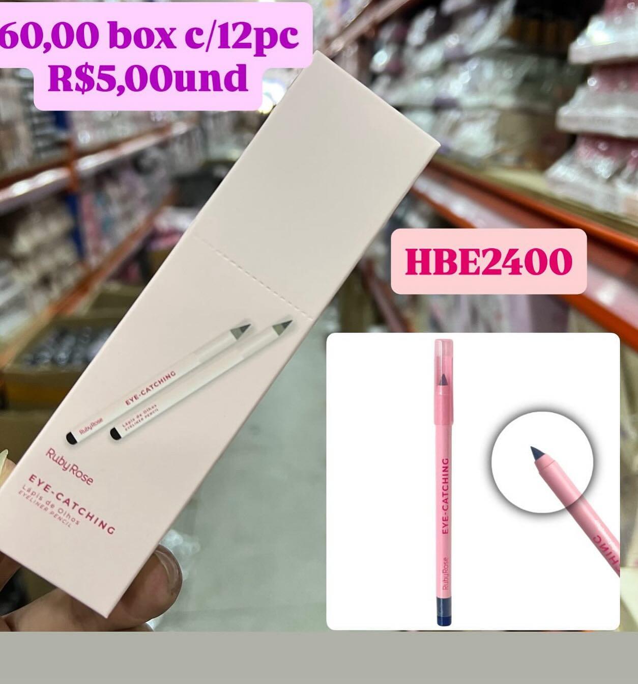 Lápis de Olhos Eye-Catching Ruby Rose HBE2400