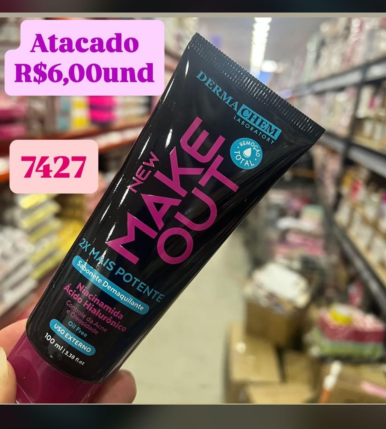 Sabonete Demaquilante Dermachem Make Out 100ml