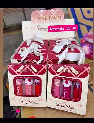 LOVE RAIN TRIO LIP GLOSS