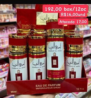 Perfume Ameerat Al Arab Fragrance Mist Pour Homme 90ml