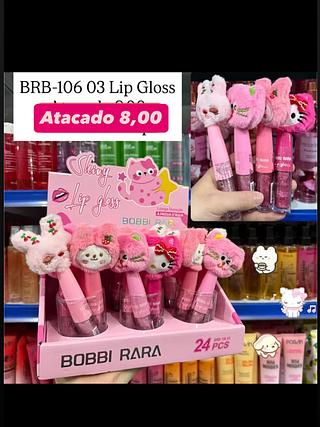 Gloss Labial Shiny Bobbi Rara com Chaveiro BRB-106 03