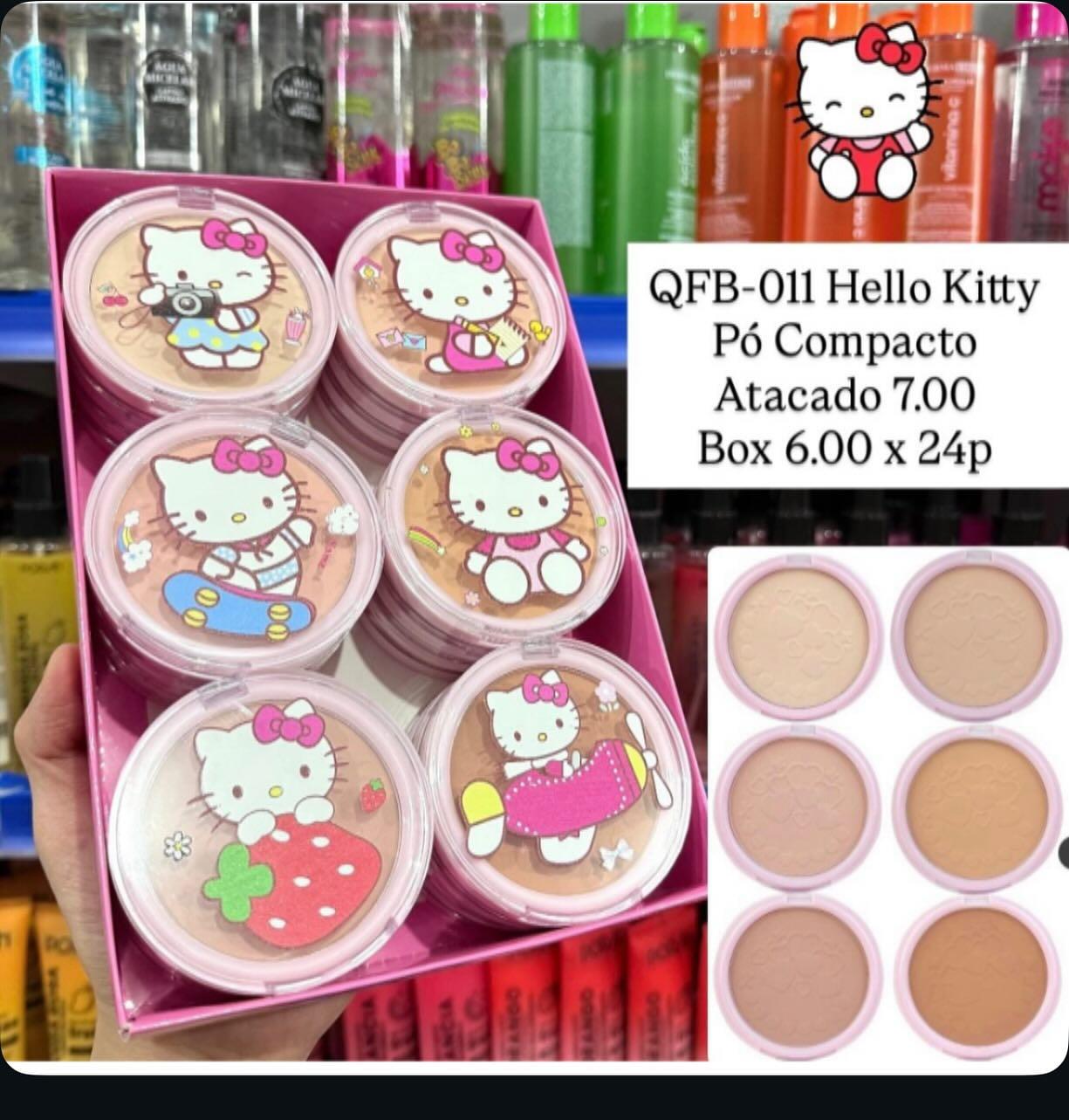 Pó Compacto Hello Kitty QFB-011