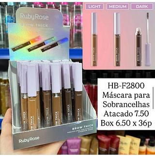 Máscara para Sobrancelhas Brow Thick Ruby Rose HB-F2800