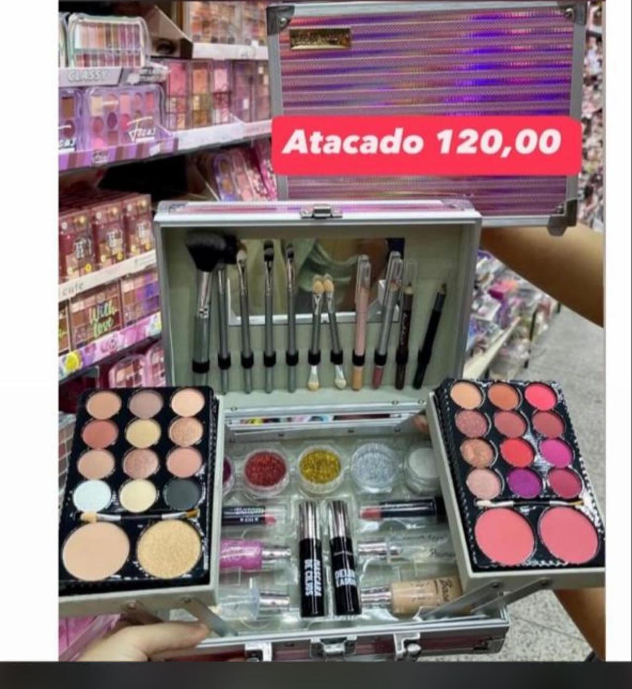 Maleta Completa de Maquiagem