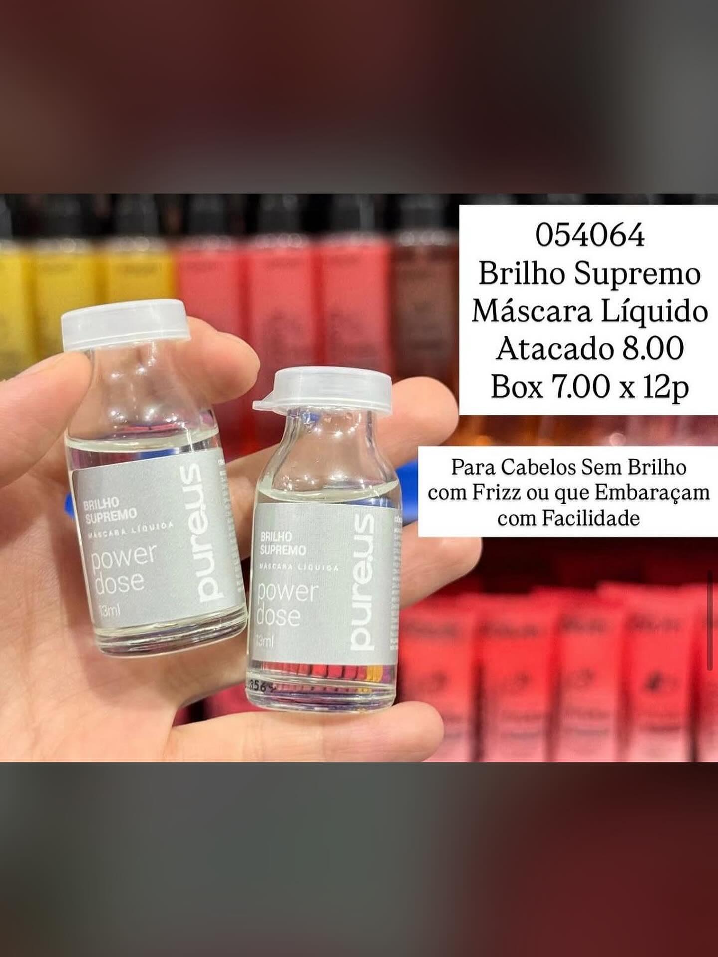 Máscara Líquida Brilho Supremo Pureus 13ml