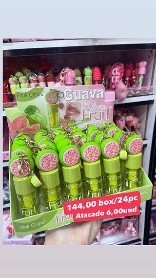 Gloss goiaba pink grape