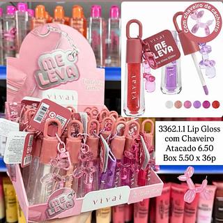 Gloss Labial com Glitter Me Leva Vivai 3362.1.1