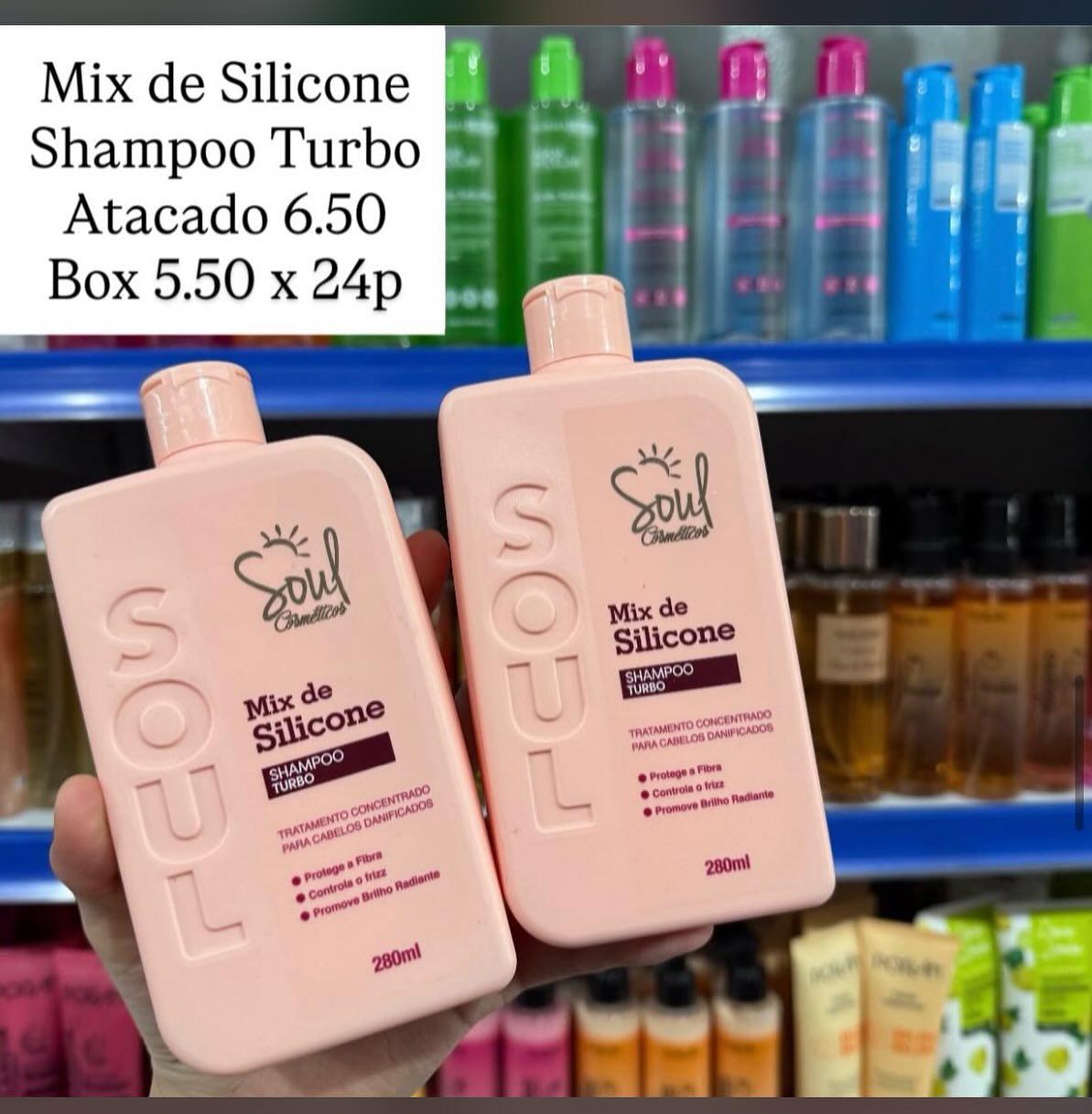 Shampoo Turbo Mix de Silicone Soul Cosmetics 280ml
