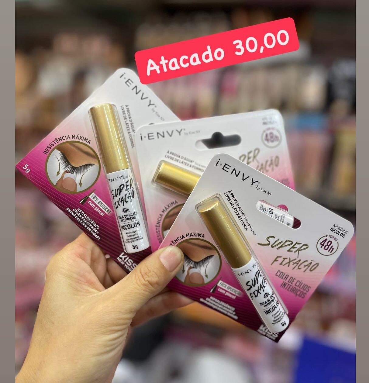 Cola de Cílios i-ENVY Super Fixação Incolor 48h 5g KPEG06BB