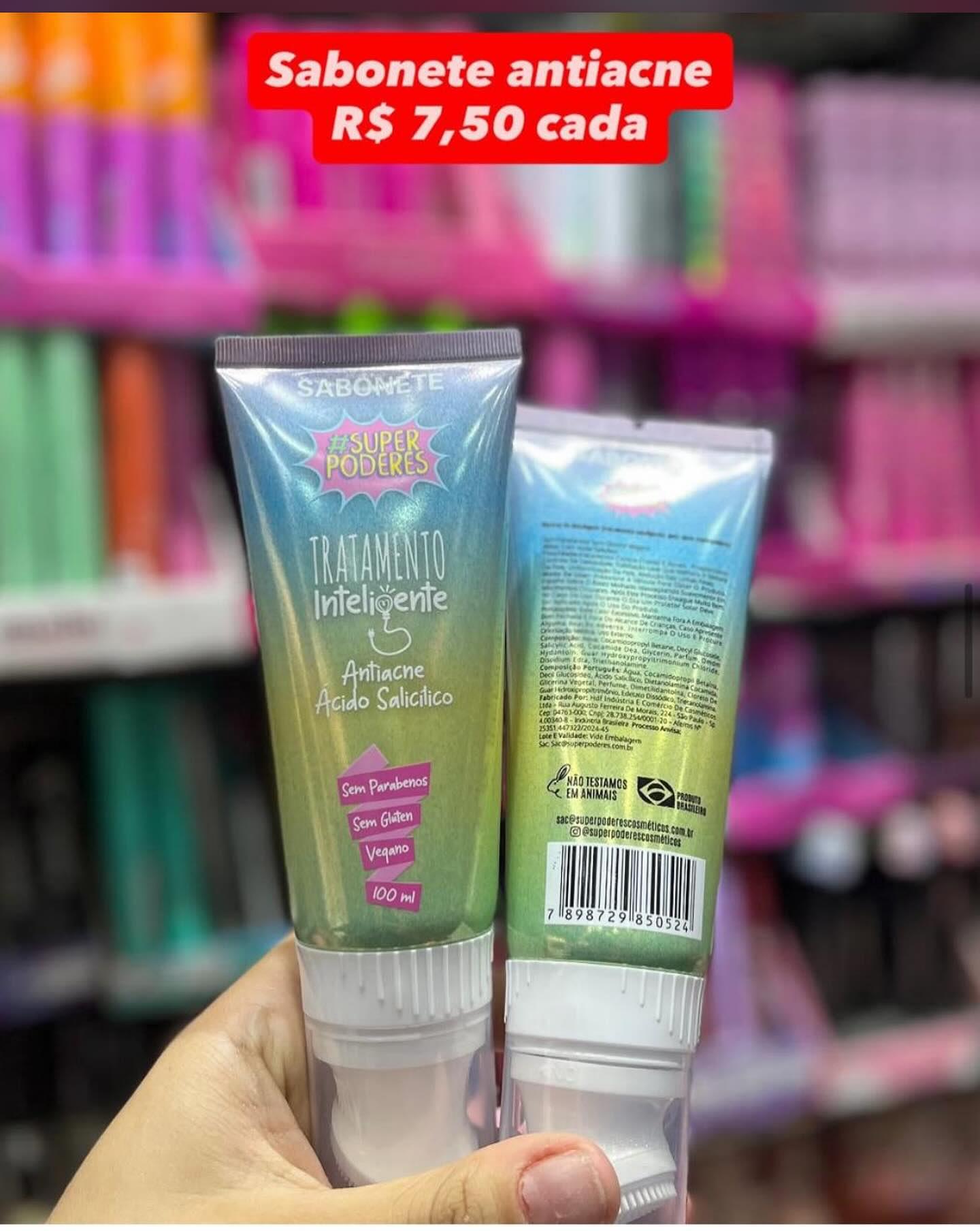 Sabonete Super Poderes Antiacne Ácido Salicílico 100ml