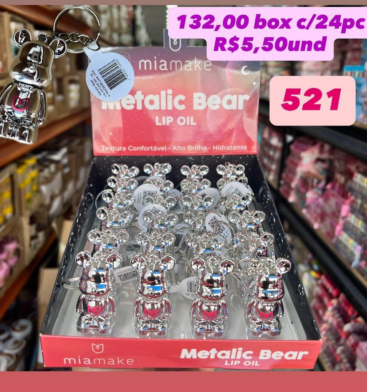 Lip Oil Metallic Bear MiaMake