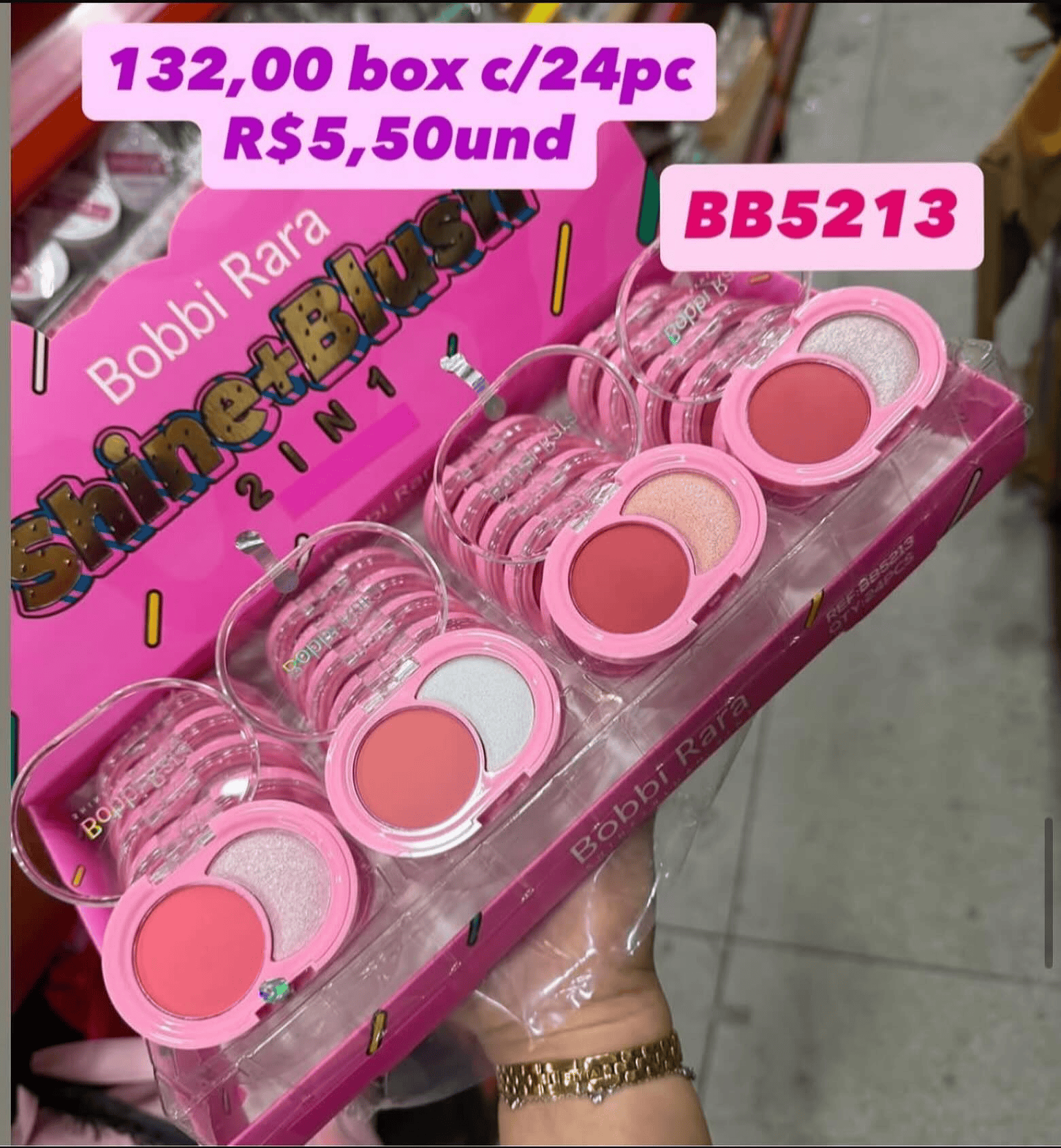 Blush Iluminador Bobbi Rara BB5213