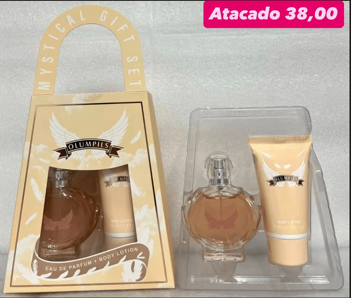 Kit Presente Olympus Eau de Parfum + Body Lotion