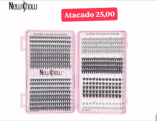 Cílios em Tufos New Show AD4866 16/15 Rows