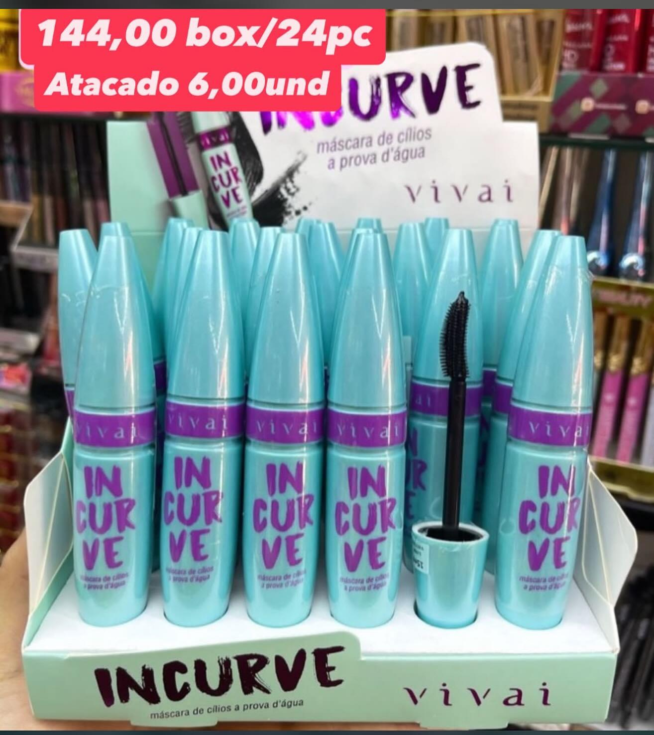 Máscara para Cílios Incurve Vivai