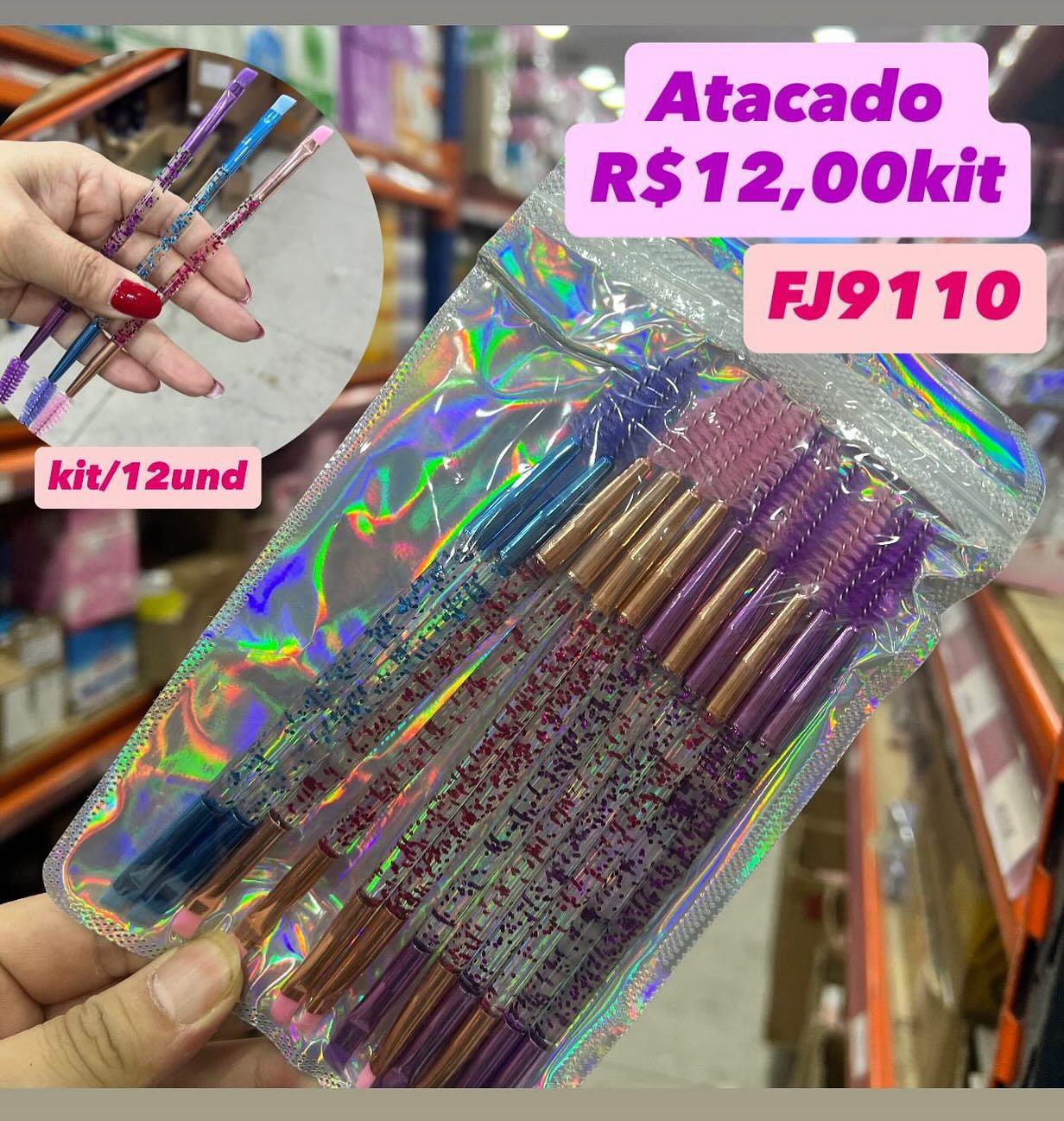 Kit de Pincéis de Maquiagem FJ9110