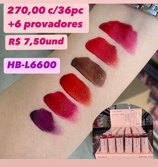 Gloss Tint Shine Ink Ruby Rose HB-L6600