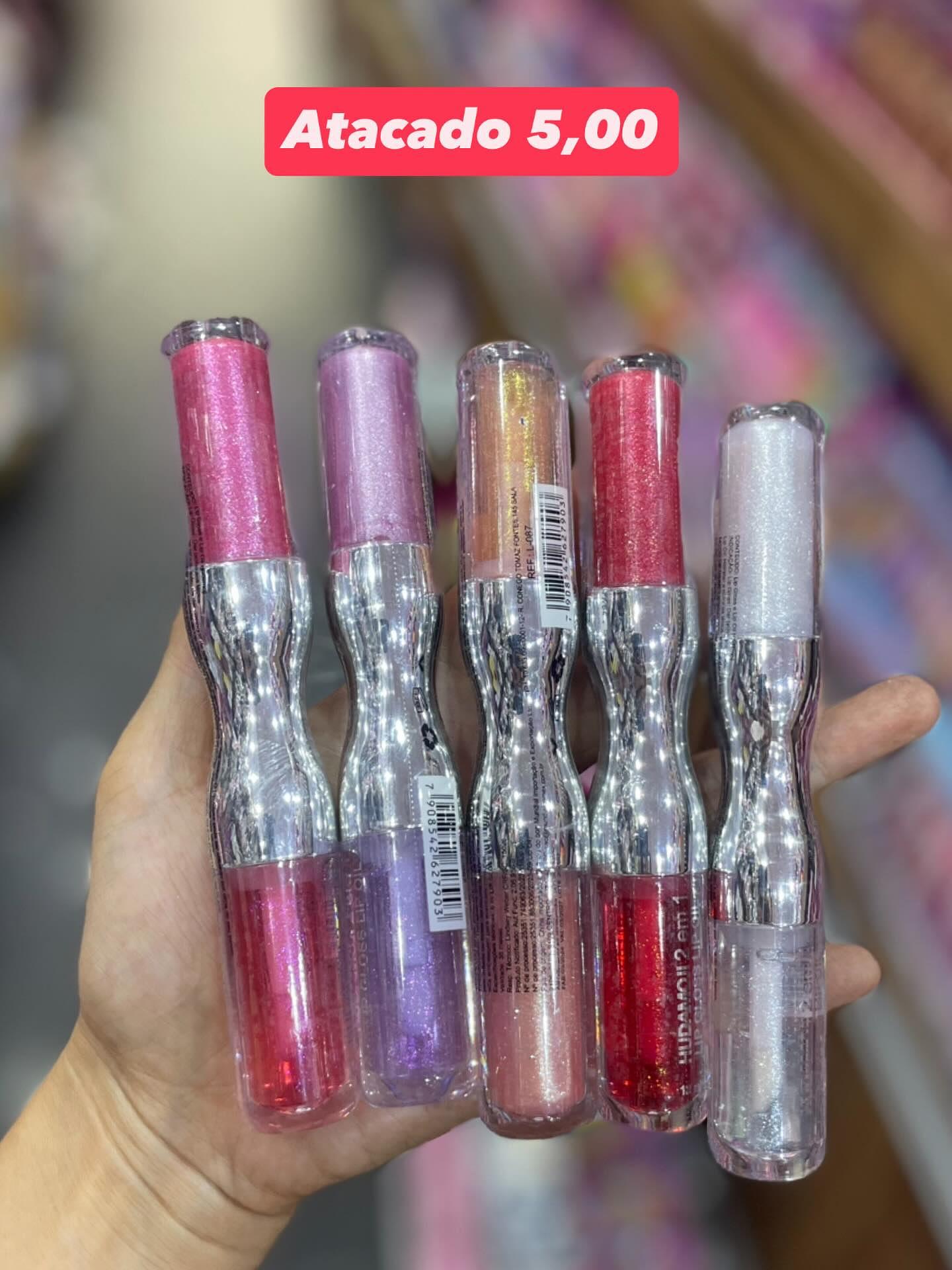 Gloss Labial Hidratante 2 em 1 L-1087