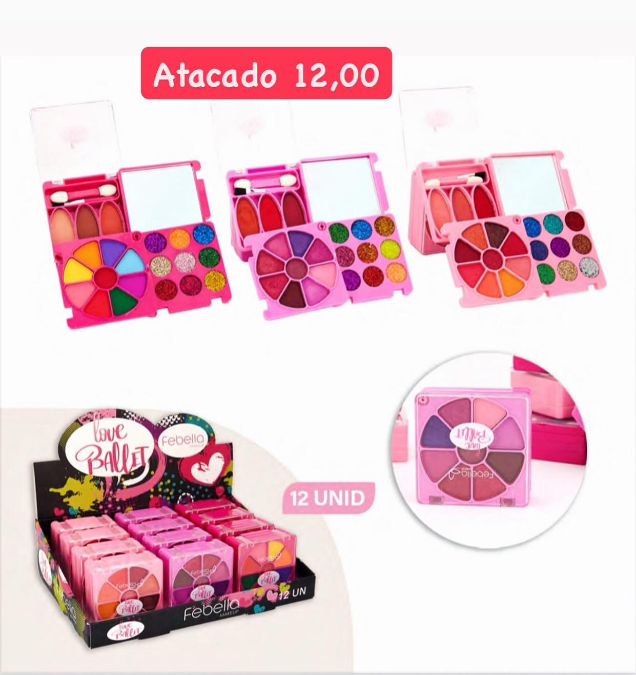 Paleta de Sombras Love Ballet Febella