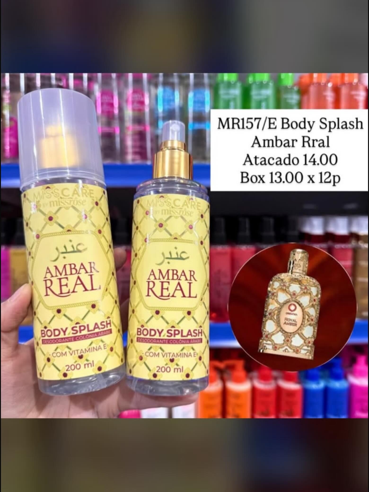 Body Splash Ambar Real MissCare MR157/E