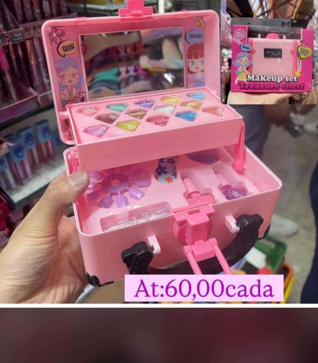 Maleta de Maquiagem Infantil Treasure Chest