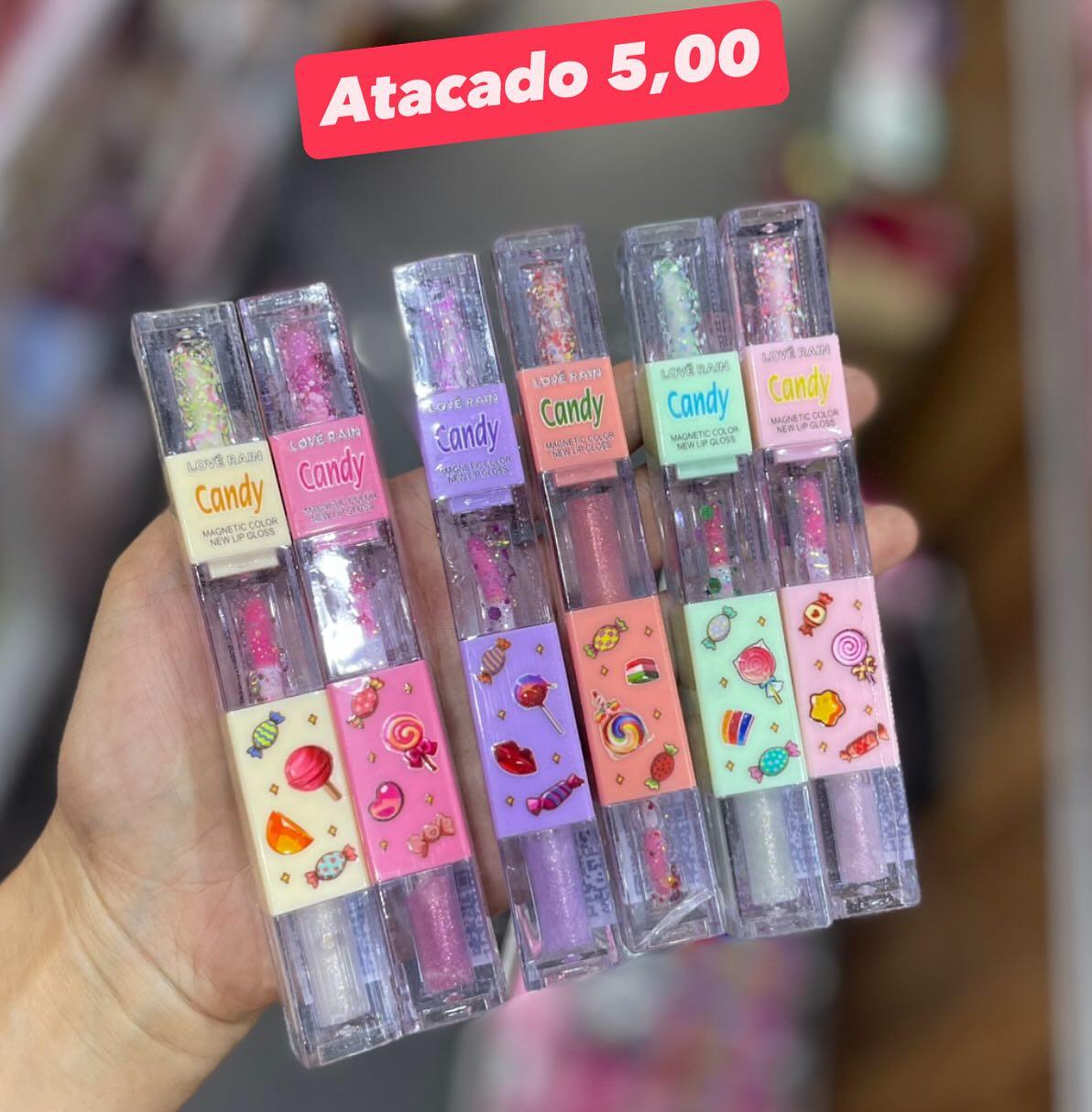 Lip Gloss Candy Magnetic Color Love Rain