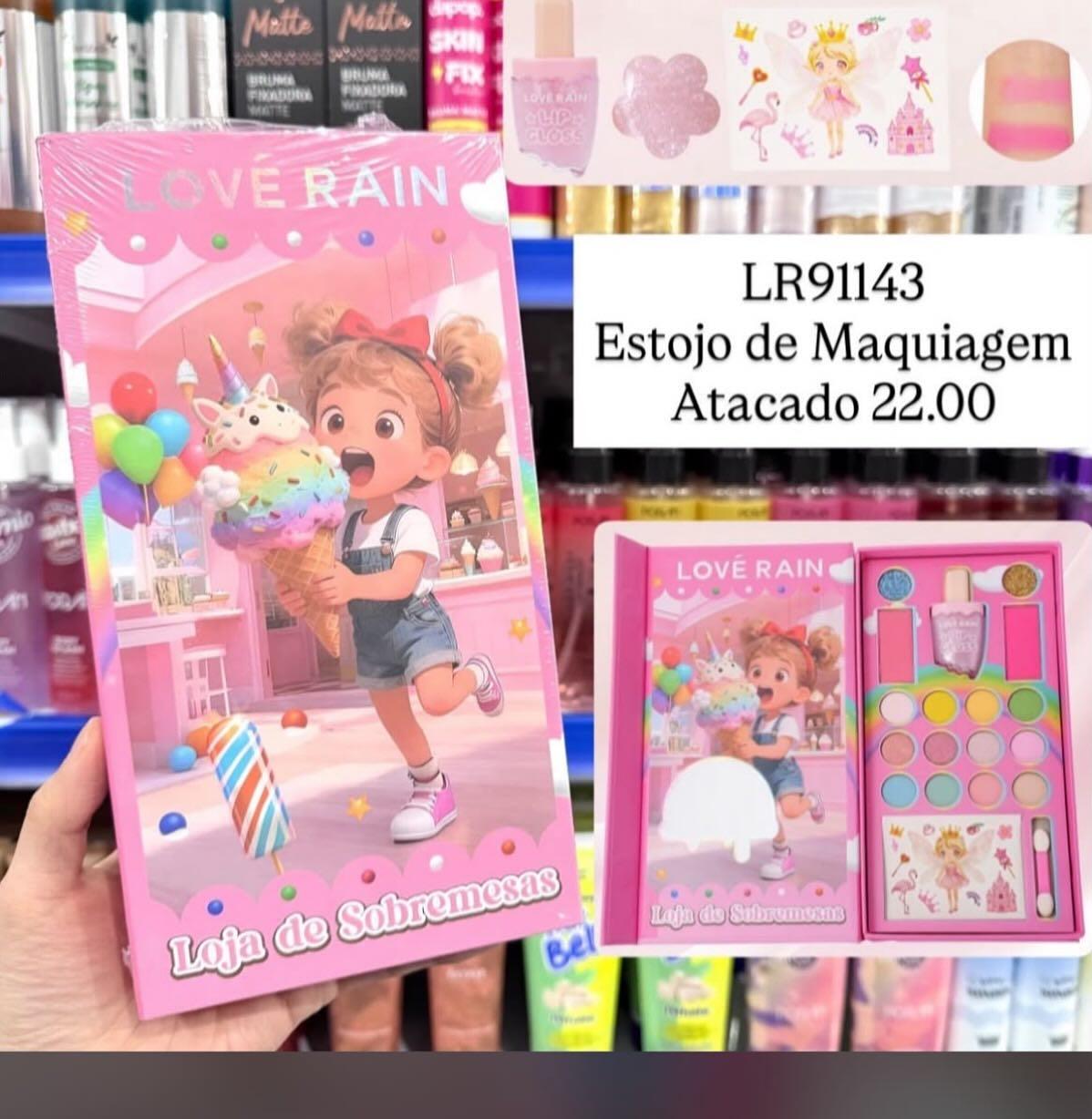 Estojo de maquiagem Loja de Sobremesas Love Rain