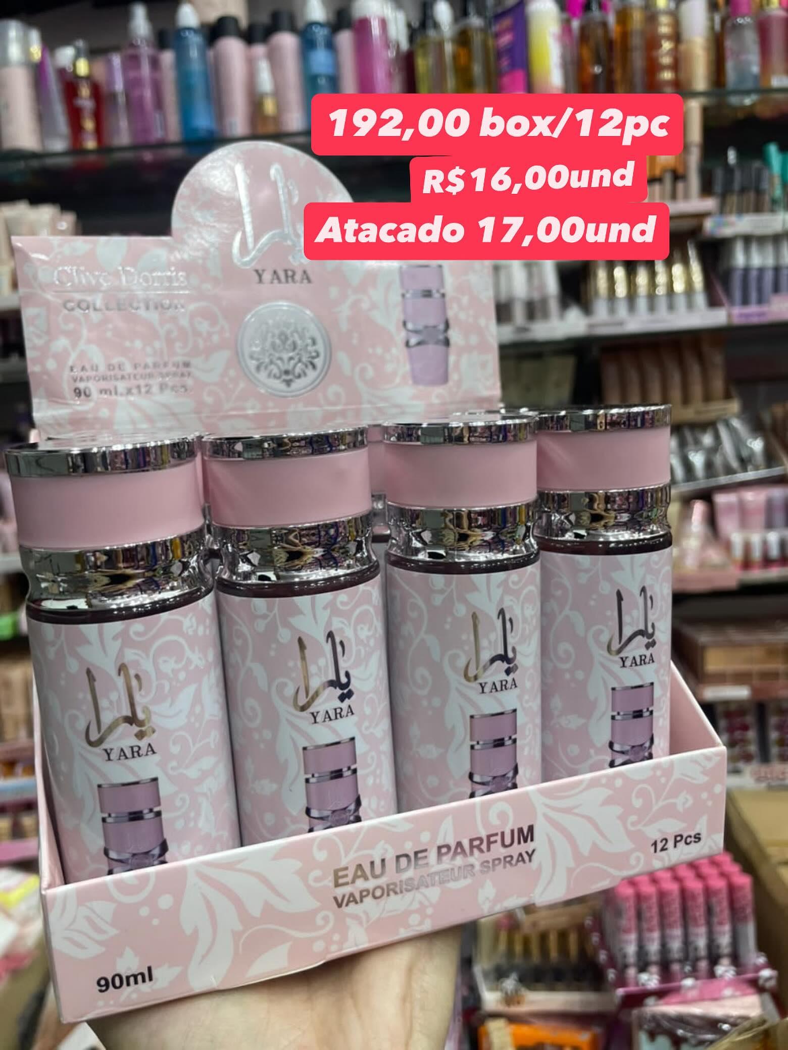 Perfume Yara Clive Dorris 90ml