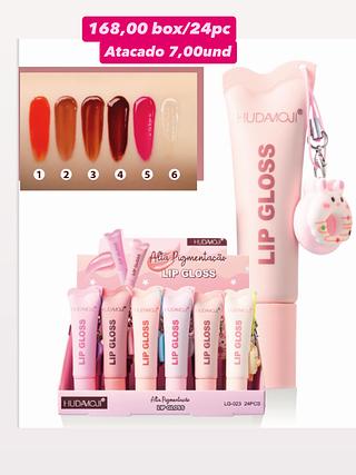 Lip Gloss Alta Pigmentação HudaMoji LG-023