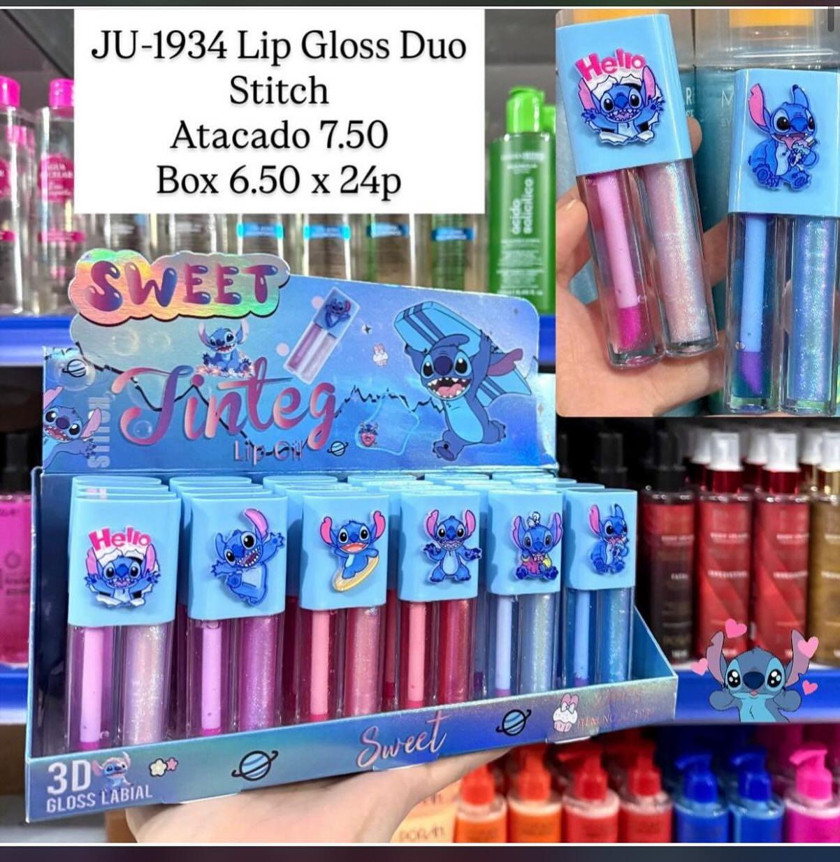 Lip Gloss Duo Stitch JU-1934