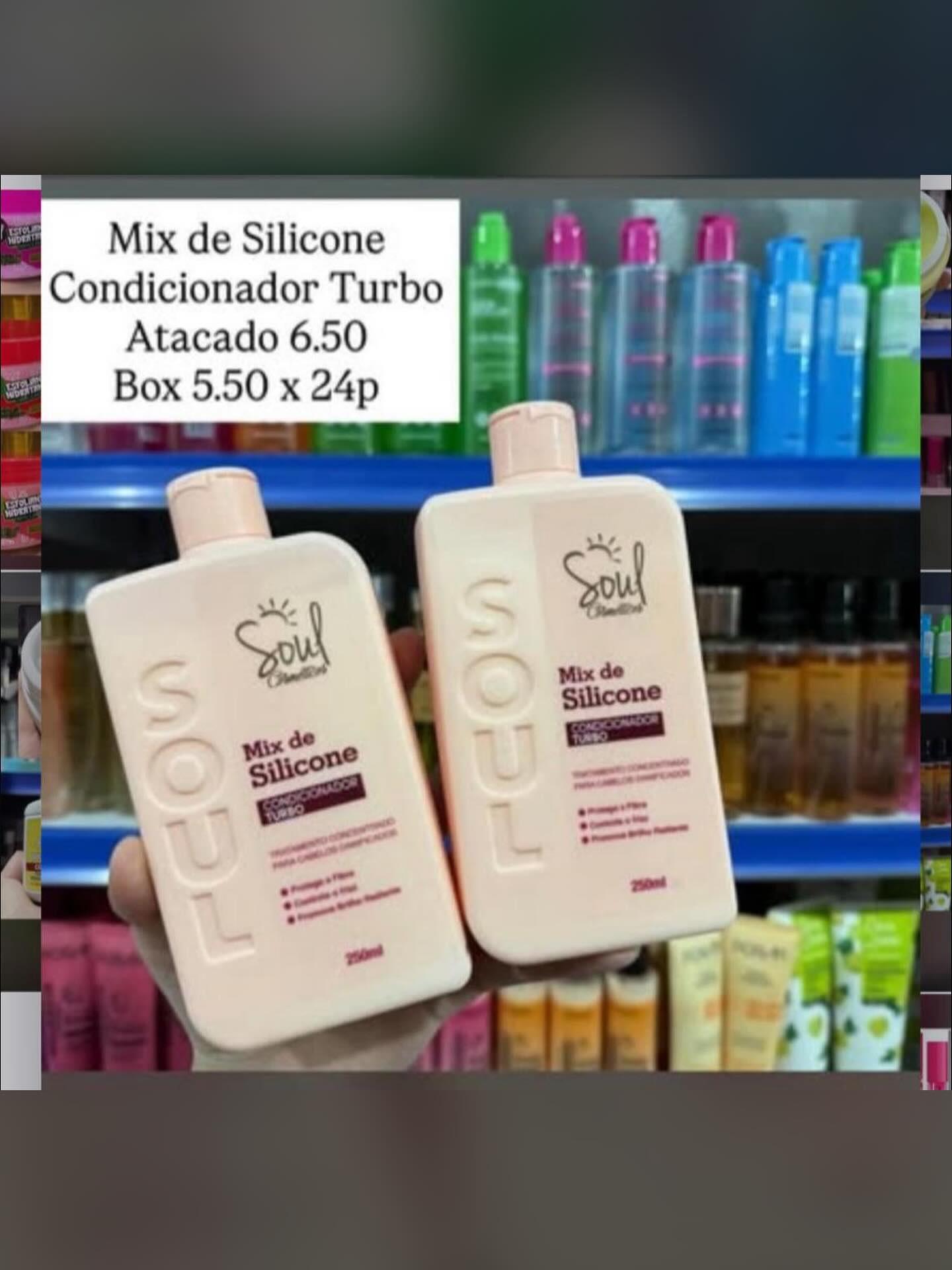 Condicionador Turbo Mix de Silicone Soul Cosmetics 250ml