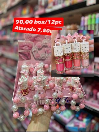 Gloss Labial Queen Hold Morning com Chaveiro