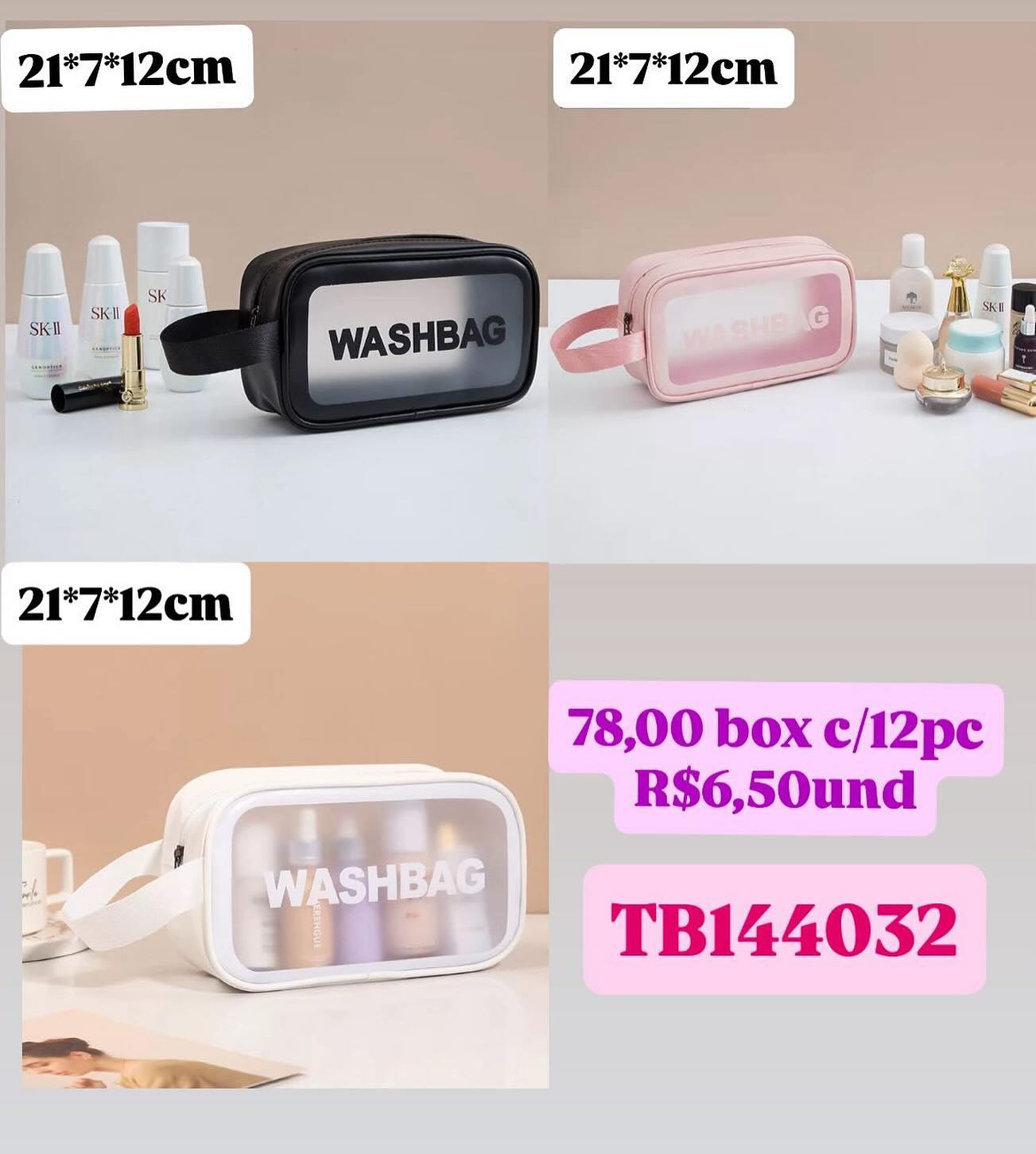 Necessaire Washbag 21 x 7 x 12 cm TB144032