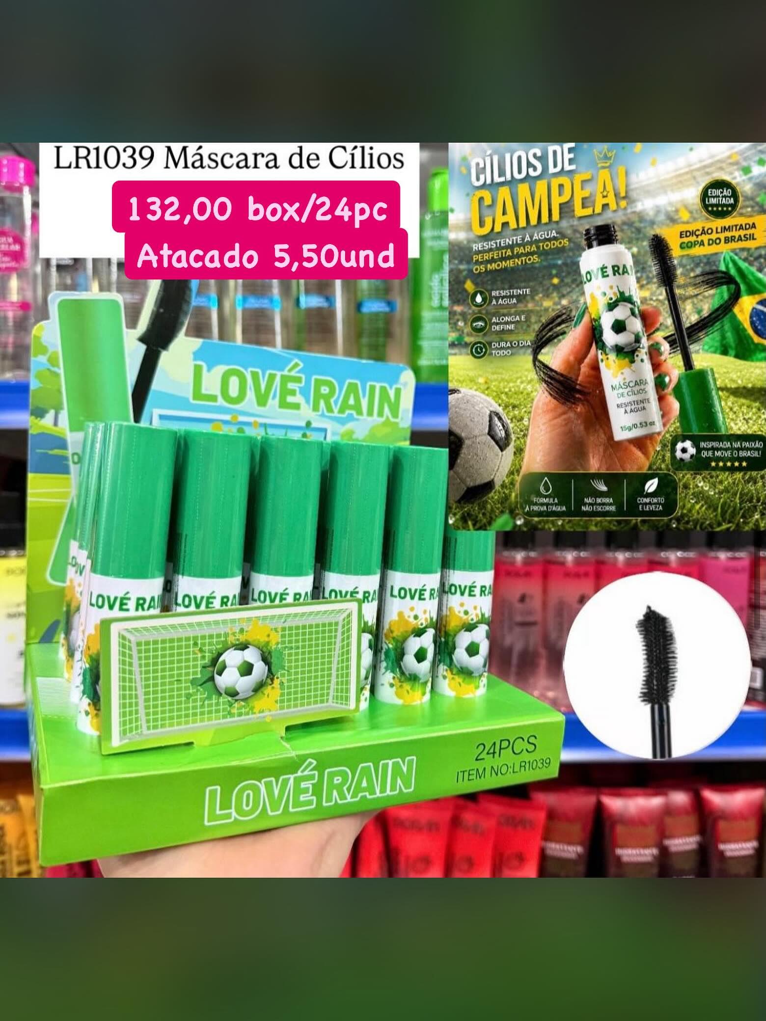 Máscara de Cílios Love Rain LR1039