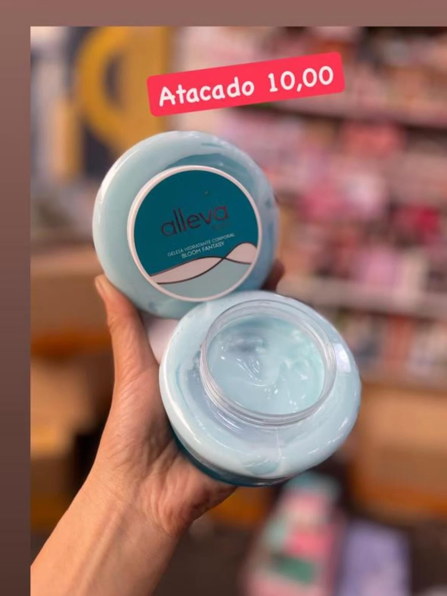 Geleia Hidratante Corporal Alleva Skin Bloom Fantasy