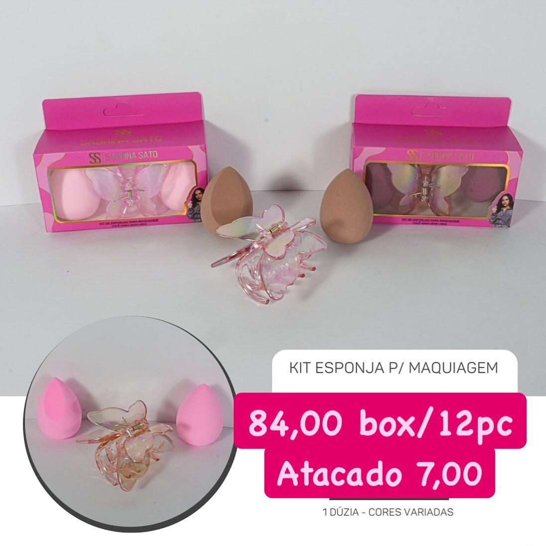 Kit de Esponjas para Maquiagem Sabrina Sato