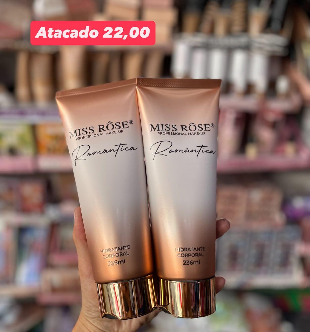 Hidratante Corporal Romântica Miss Rose 236ml
