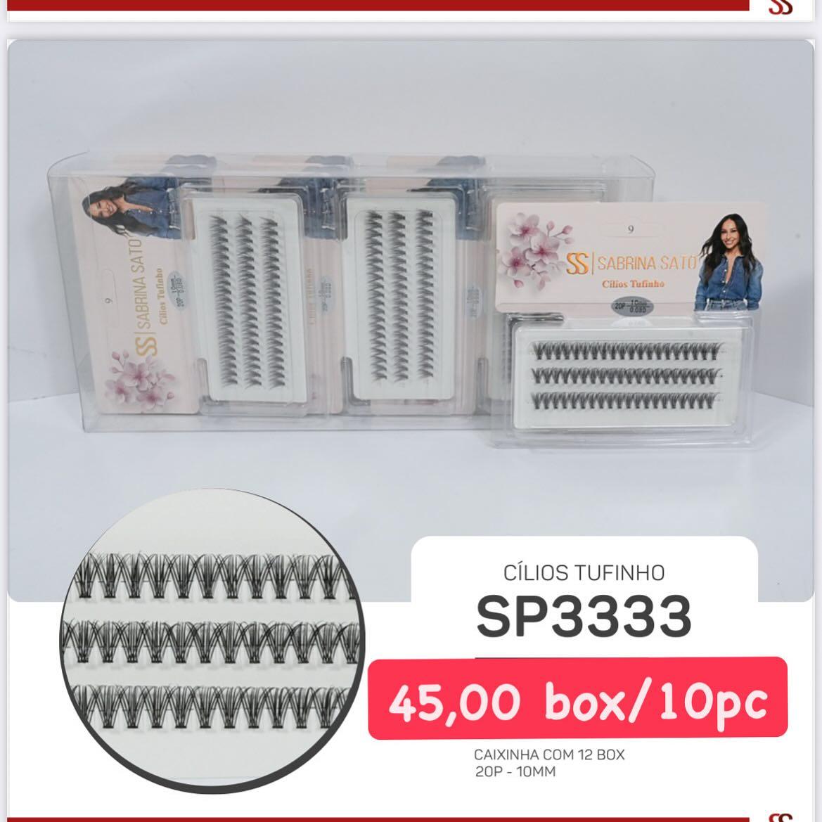 Cílios Tufinho 20P 10mm Sabrina Sato SP3333