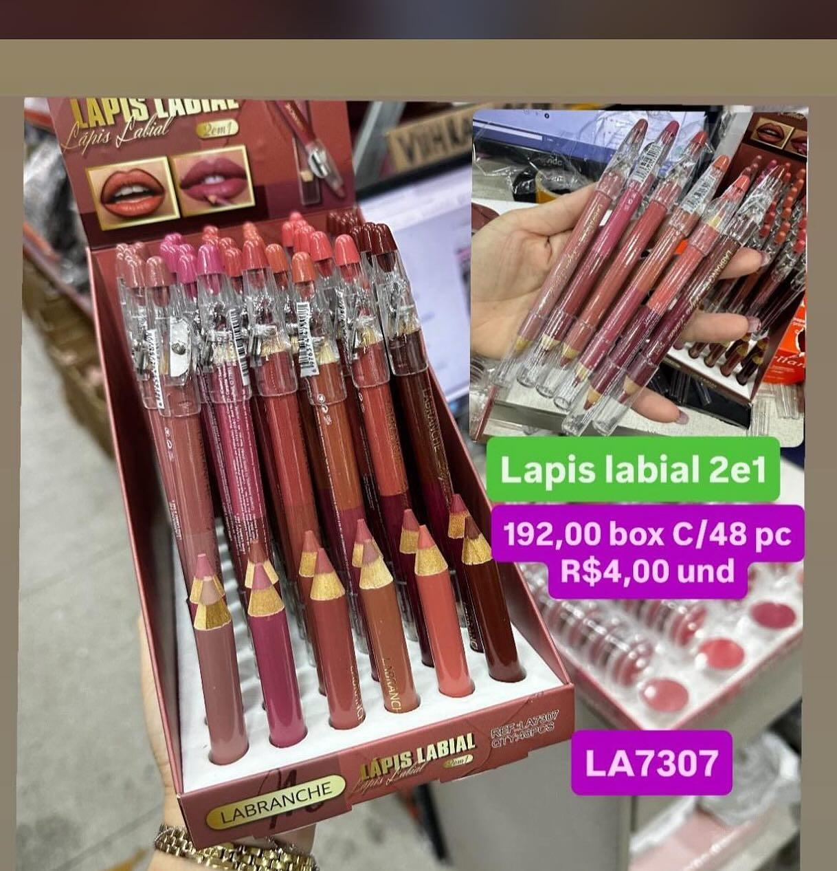 Lápis Labial 2 em 1 LaBranche LA7307
