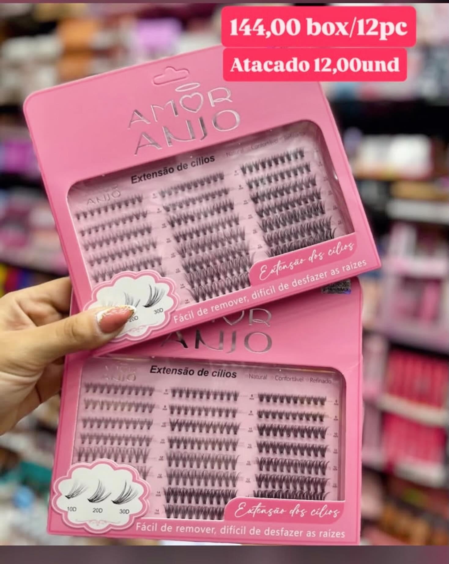 Extensão de Cílios em Tufos Amor Anjo