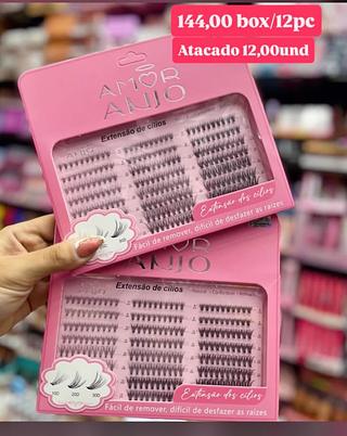 Extensão de Cílios em Tufos Amor Anjo