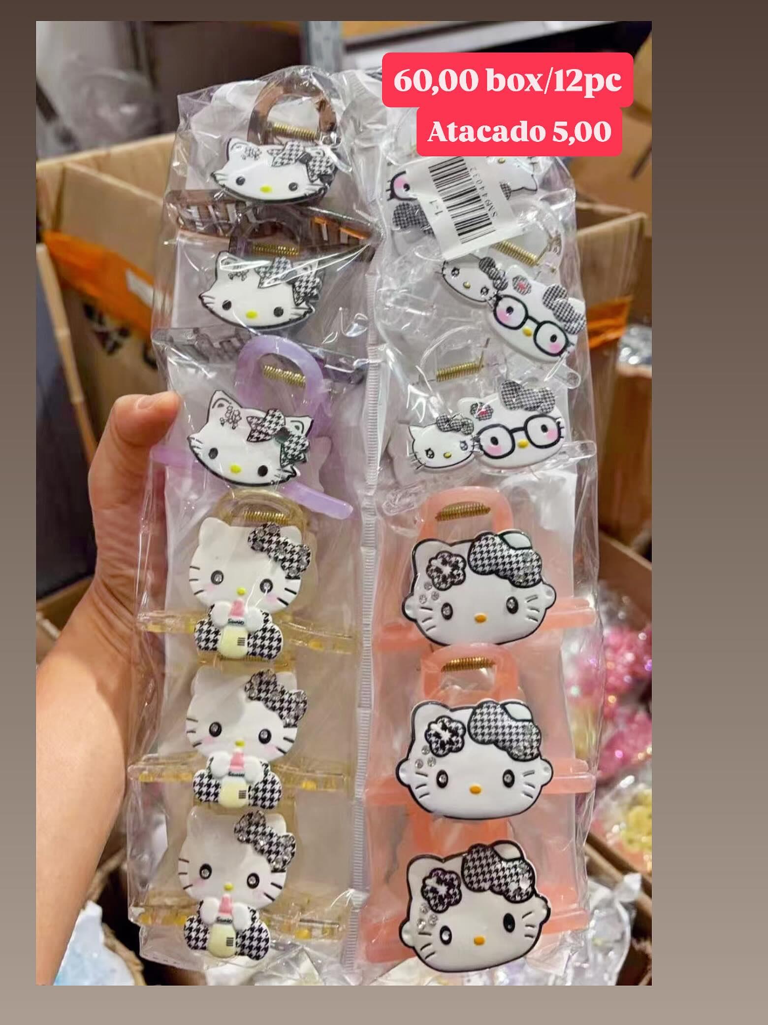 Presilha de Cabelo Hello Kitty