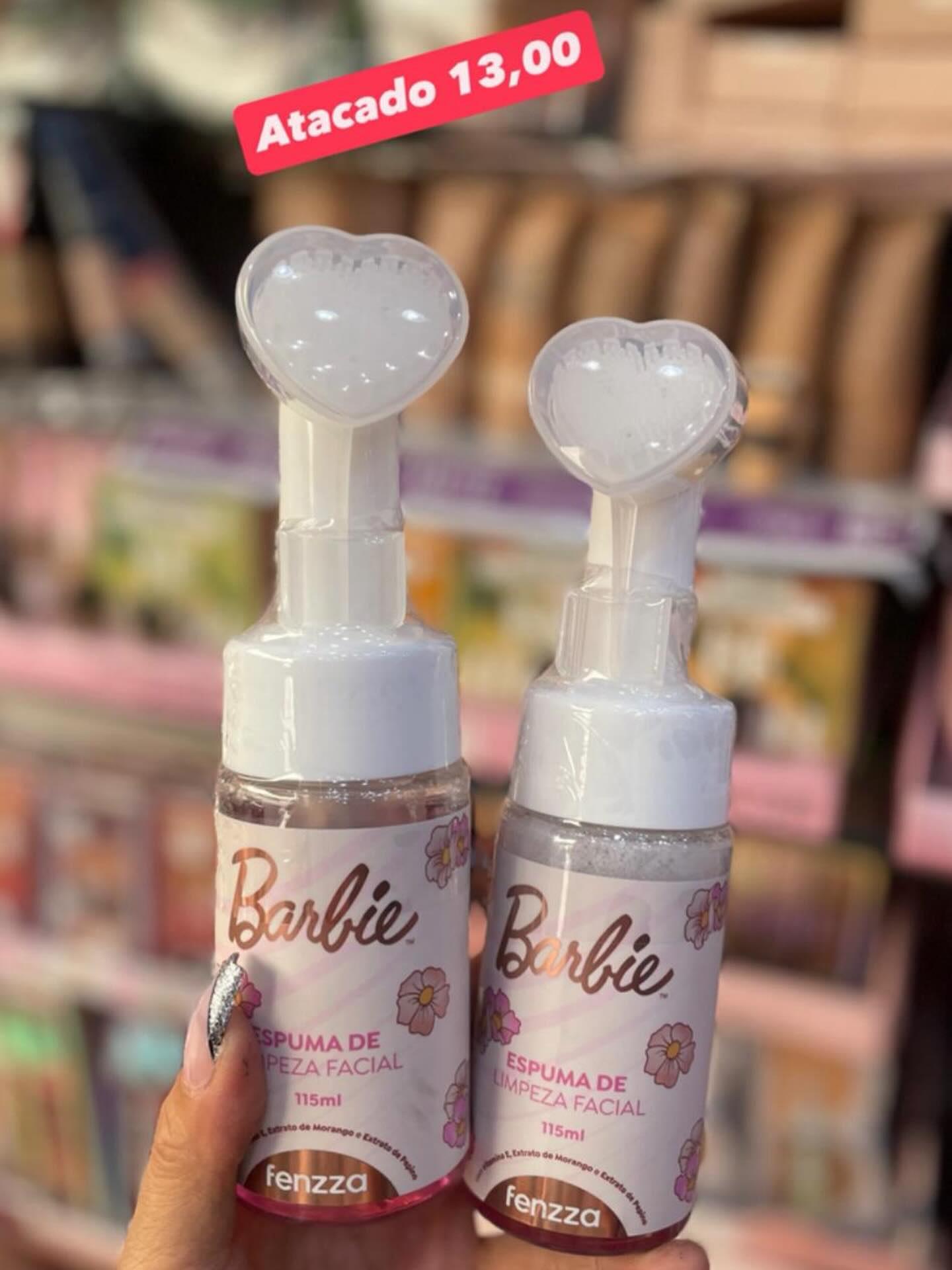 Espuma de Limpeza Facial Barbie Fenzza 115ml