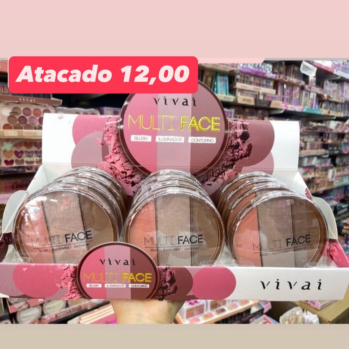 Paleta Facial Multi Face Vivai