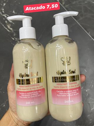 Hidratante Corporal Hydra Soul Golden Vanilla 240ml